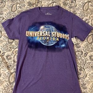 Universal Studios Purple Graphic Tee